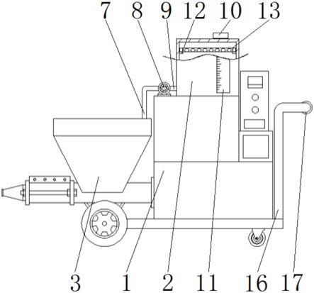 一种建筑施工用外墙喷涂装置的制作方法