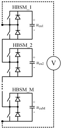 基于电压传感器复用的级联型变流器子模块电压测量方法
