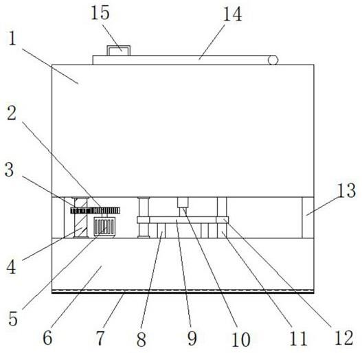 一种地勘测量用标准筛存放装置的制作方法