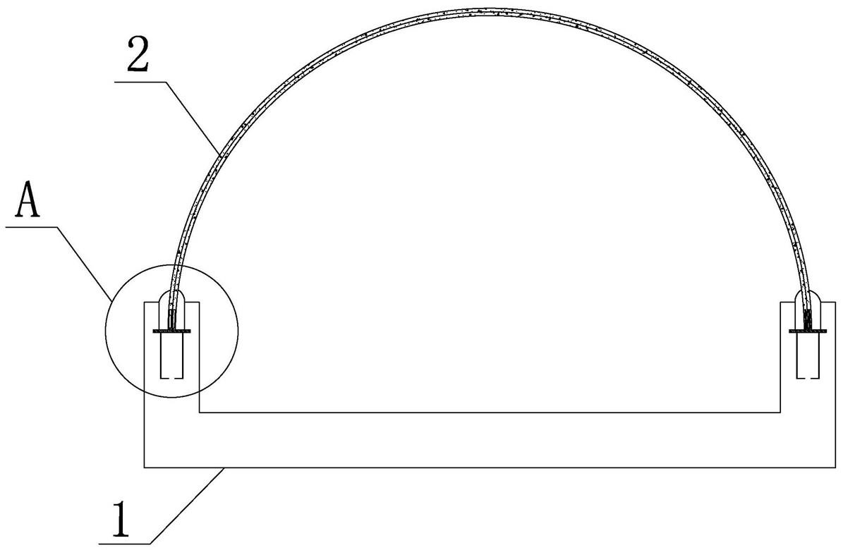 一种组装式拱形建筑结构的制作方法