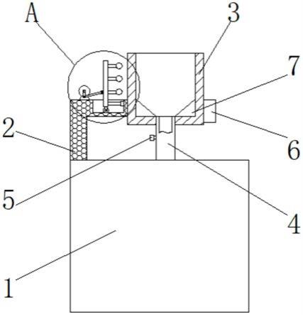 一种太阳能电池密封胶生产加料装置的制作方法