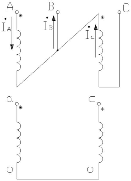 一种三相变单相变压器的制作方法
