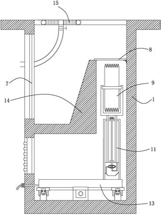 一种针对寒地大跨建筑屋盖冻胀漏水的封堵装置