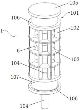 一种新型实验室用组合式动态膜组件的制作方法