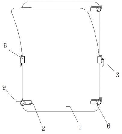 一种具有固定功能的被套的制作方法