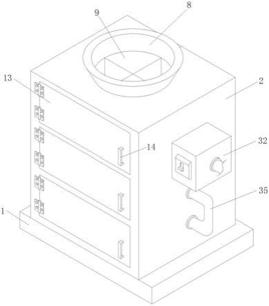 干燥耐磨损高效物料分离器的制作方法