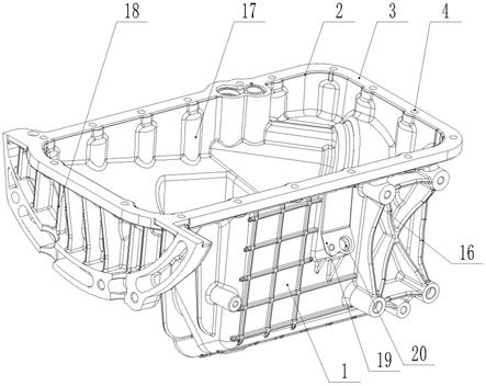 一种汽车发动机机油盘结构的制作方法