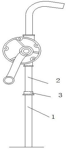 一种便于运输的手摇油泵的制作方法