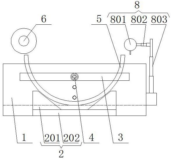 一种轴瓦对口面精磨专用模具的制作方法