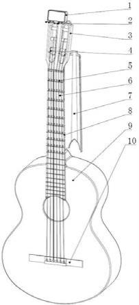 一种随音律联动的品位可视吉他