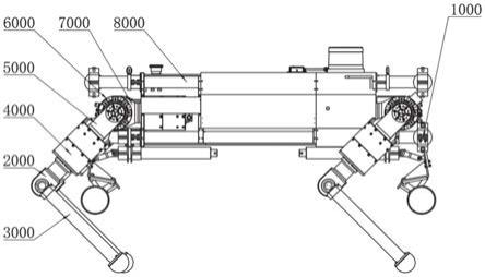 一种集成式多足机器人