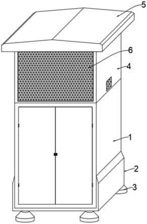 一种用于预装景观变电站的通风结构的制作方法