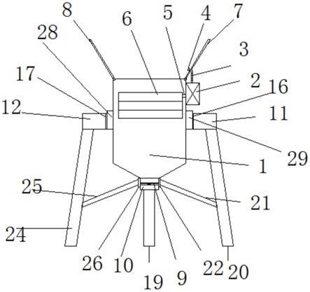 一种土木工程用混凝土漏斗的制作方法