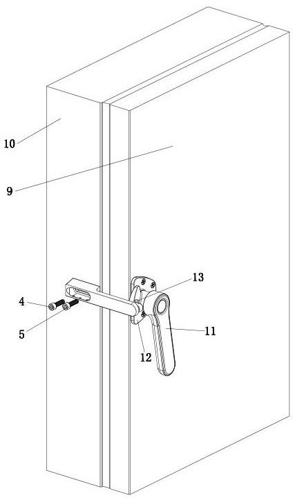 可调式球轮减阻橱柜门锁扣勾结构的制作方法
