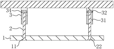 一种商用建筑用室内吊顶结构的制作方法