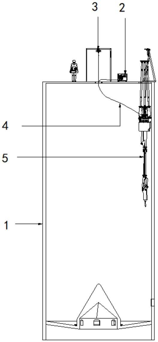 一种散装料仓清库机器人及其施工方法与流程