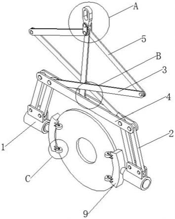 一种砂轮安装卡具的制作方法