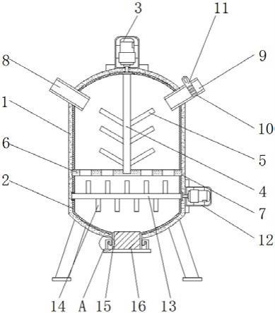 钢轨热轧油用混合反应釜的制作方法