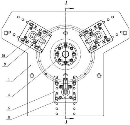 一种汽车飞轮钻孔通用型装夹工装的制作方法