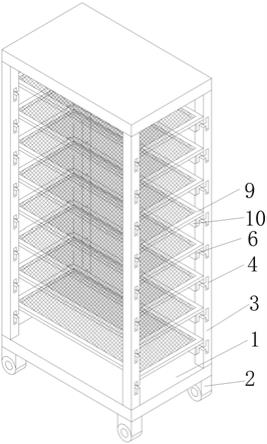 一种模块化组装式的网络机柜的制作方法
