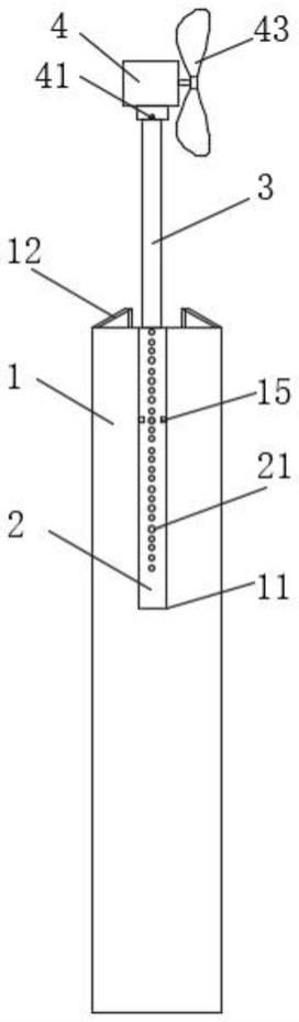 风光能源互补一体式智慧公交站的制作方法