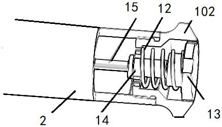伞状锁定机械棍和锁定结构的制作方法