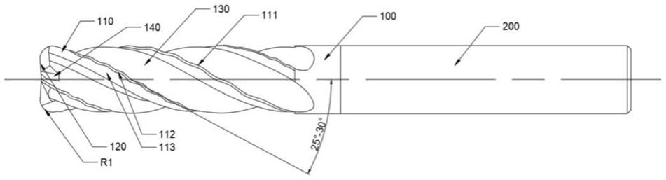 一种用于精加工航天材料的波纹螺旋铣刀的制作方法