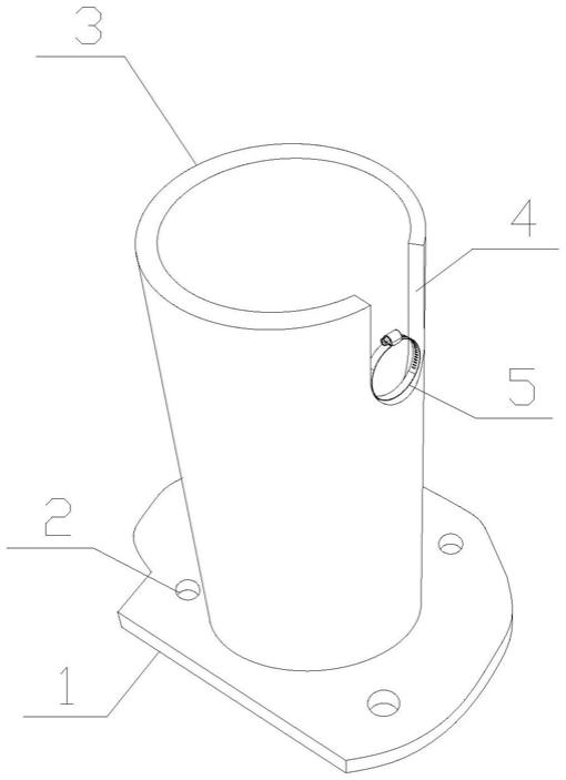 一种煤井钻杆注水器卡槽的制作方法