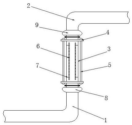 一种酿酒生产中用于过滤设备的可视化出液管道的制作方法