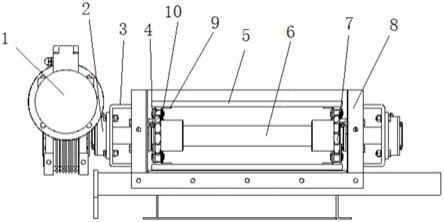 全密闭箱式防跑偏皮带输送机刮板装置的制作方法