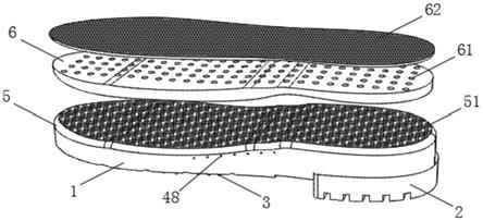 一种轻便型透气鞋底的制作方法