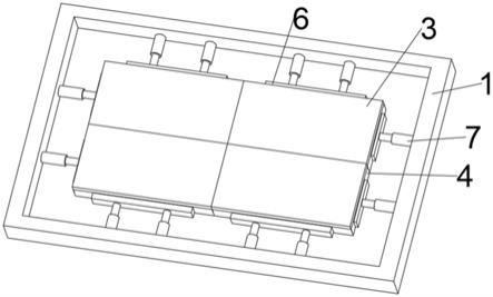 一种微缝拼接屏精准定位连接装置的制作方法