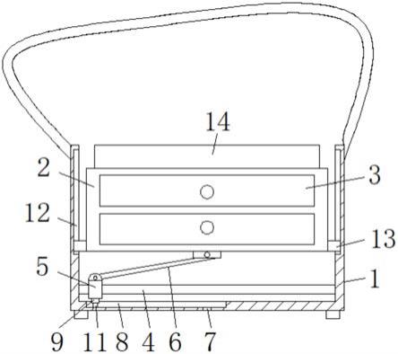 一种美术用具收纳箱