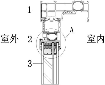 一种稳定型具有高保温性能的推拉窗的制作方法