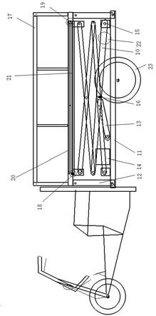 一种带有升降装置及折叠型梯子的三轮车的制作方法