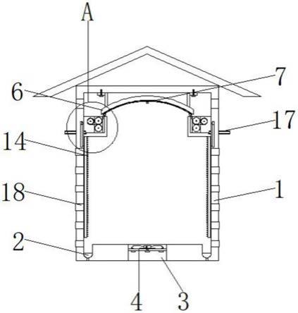 电气柜内部防生锈装置的制作方法