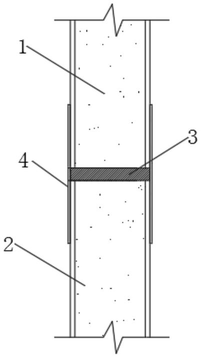 一种无机集料阻燃木塑复合墙板竖向连接组件的制作方法