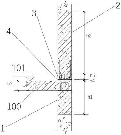 高连梁拆分节点及高连梁、高连梁式预制混凝土墙的制作方法