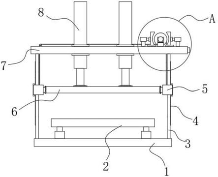一种大板热压机皮带传输系统的制作方法