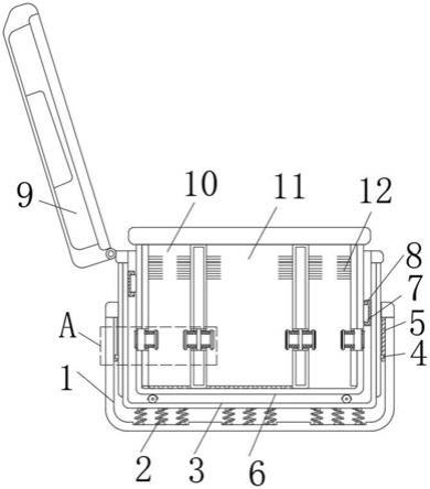 一种放置稳定的电器工程用工具箱的制作方法