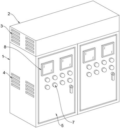 一种可有效利用散热功能的高低压开关配电柜的制作方法