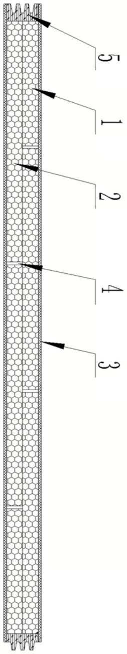 一种具有高隔热和隔音性能的隔墙板的制作方法