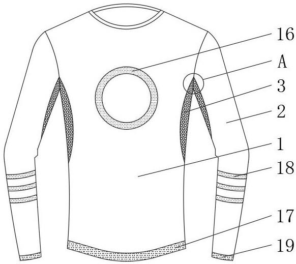 一种透气性好的跑步服的制作方法