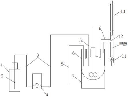 制备生物柴油的酯交换反应实验装置的制作方法