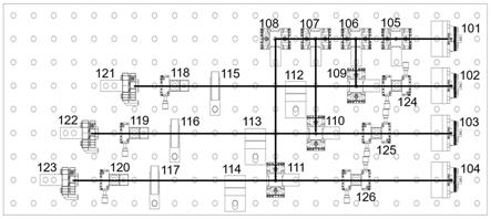 应用于冷原子喷泉钟的小型化主激光光路装置及调整方法与流程