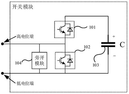 谐振变换器及其开关模块、直流输电系统的制作方法