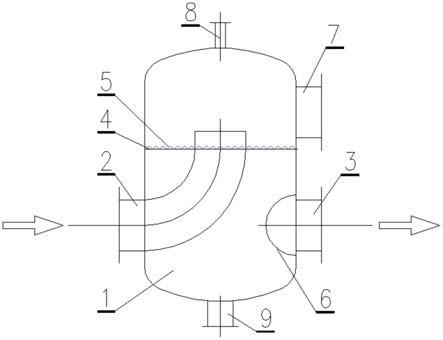 输水管道工程气液固分离器的制作方法