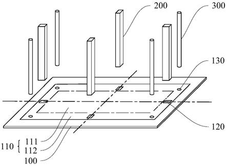 线路板压合定位工装和线路板半成品的制作方法