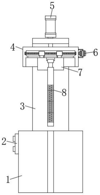 一种液压立式拉床自动夹刀装置的制作方法