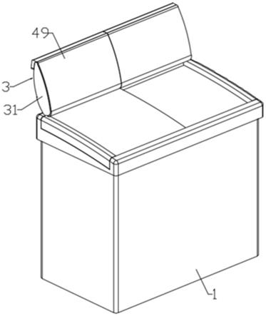 一种具有灯箱结构的圆弧冷柜的制作方法